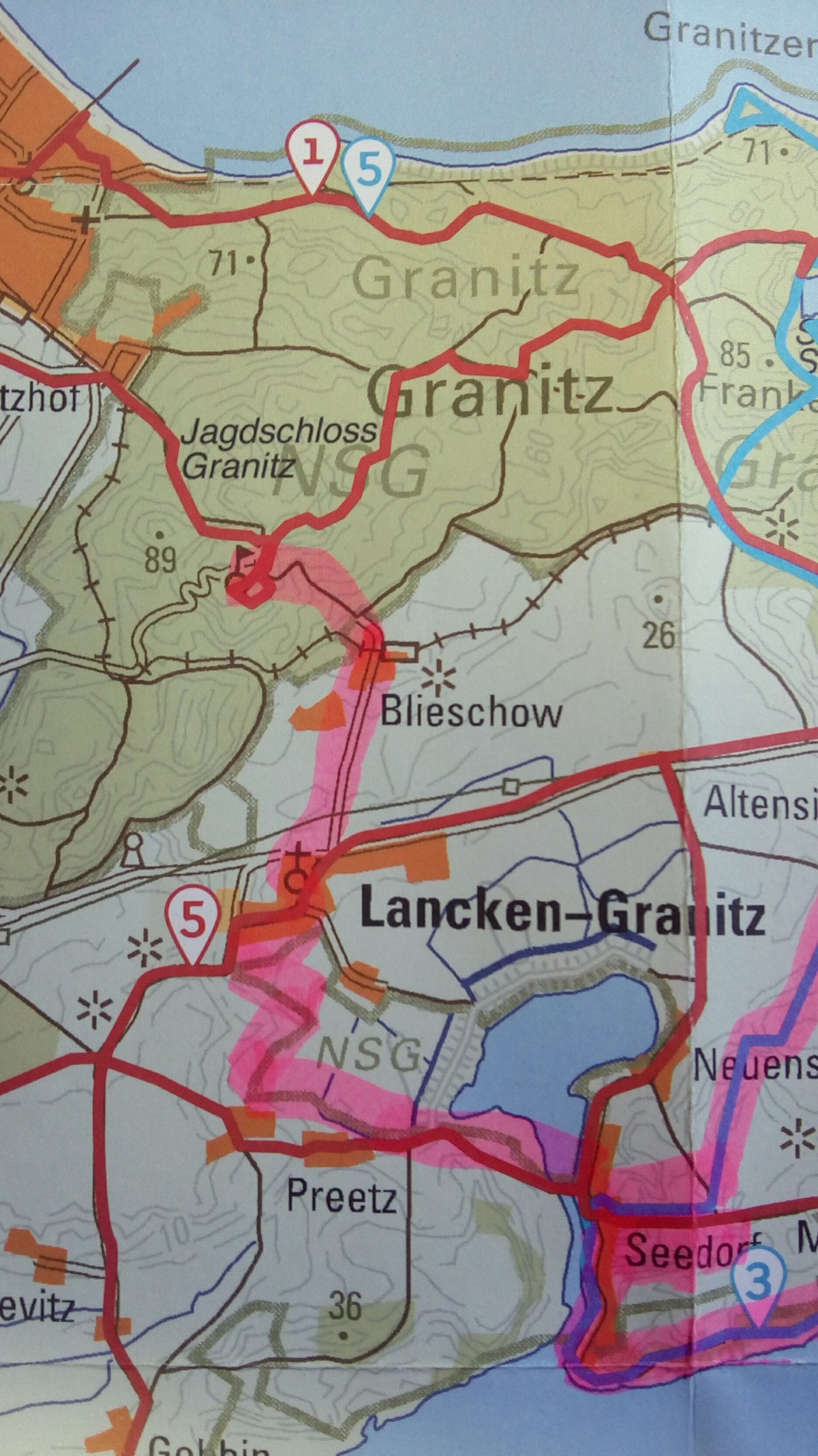 Zum Jagdschloss Granitz