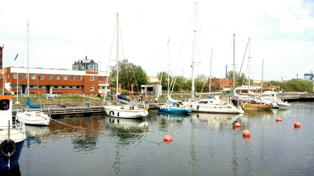 Ventspils und heute&nbsp;Strandtag