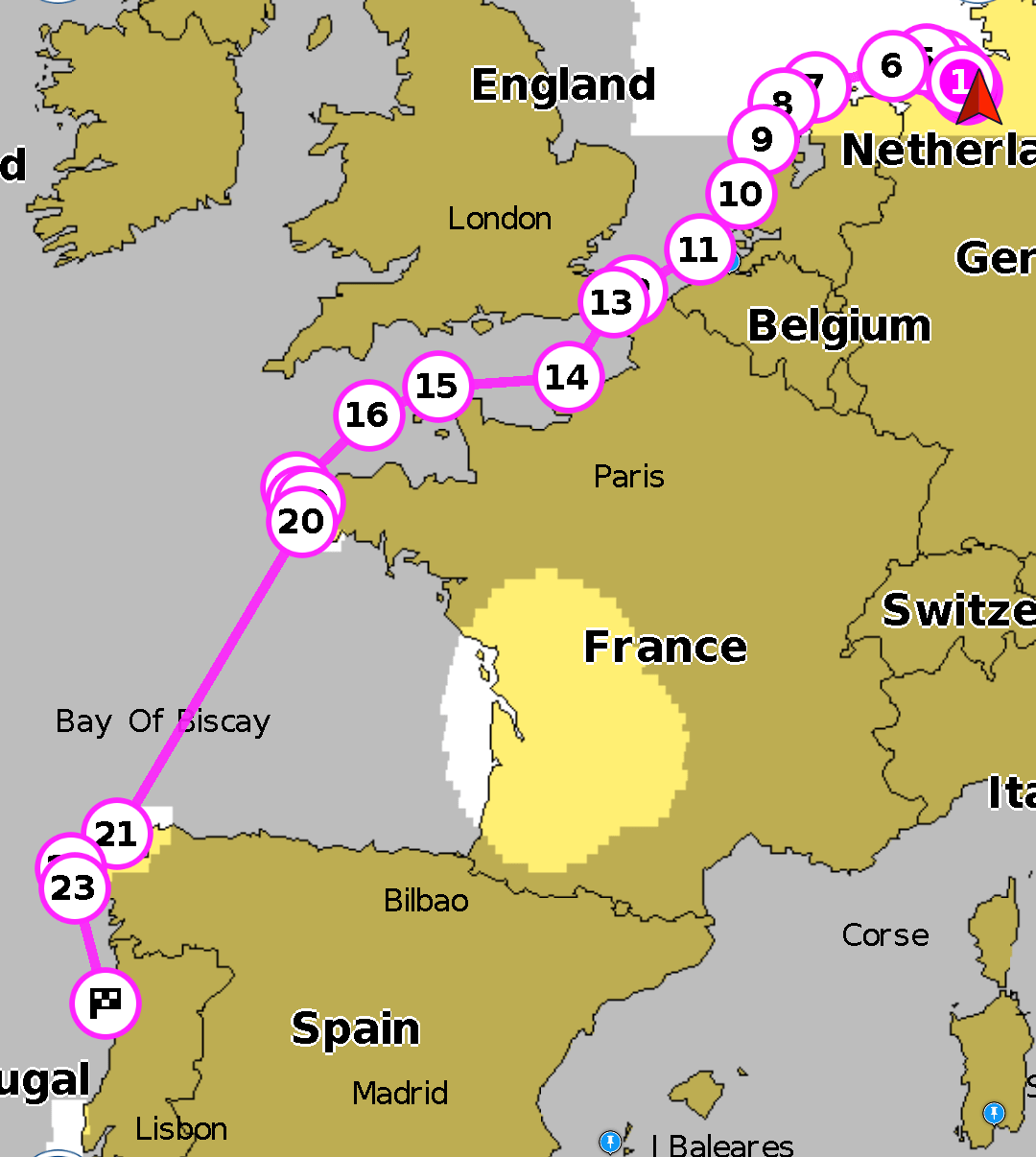 Trimaran-Überführung Bremerhaven-Porto