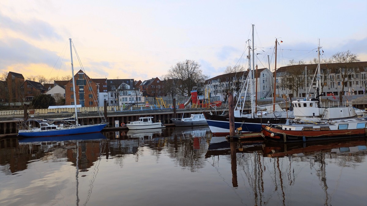 Wintertörn nach Vegesack